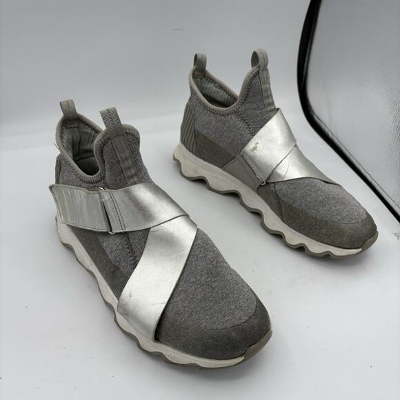 Sorel Shoes - Sorel Sneakers Womens Size 9.5 Kinetic Gray NL2910-081 Low Top‎ Hook Loop